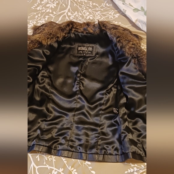 Michaela Fur leather jacket - Picture 7 of 11